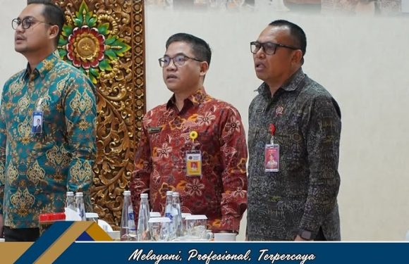Kepala Kantah Kota Denpasar Bersama Kanwil BPN Provinsi Bali Menghadiri Gebyar Lelang Serentak Nusantara PT Bank Rakyat Indonesia