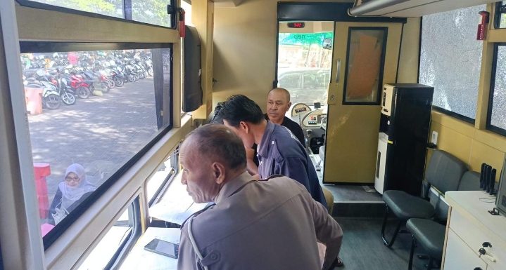 Polresta Denpasar Gelar SIM Keliling di Mall Pelayanan Publik Kota Denpasar