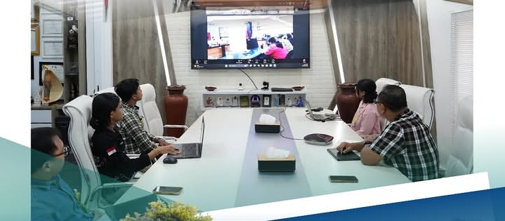 Kantah Kota Denpasar Mengikuti Zoom Meeting Terkait Program Maganghub Kementerian Ketenagakerjaan