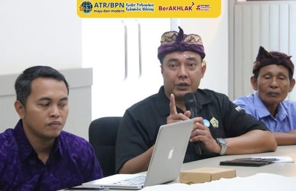 Kantah Buleleng Gelar Rapat Ekspose Data dan Perencanaan Kerja Sama Akses Reforma Agraria.