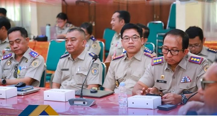 Kepala Kantor Pertanahan Kota Denpasar Menghadiri Rakor Bersama Kanwil BPN Provinsi Bali Terkait Aset Tanah Pemerintah Provinsi Bali Yang Belum Bersertifikat