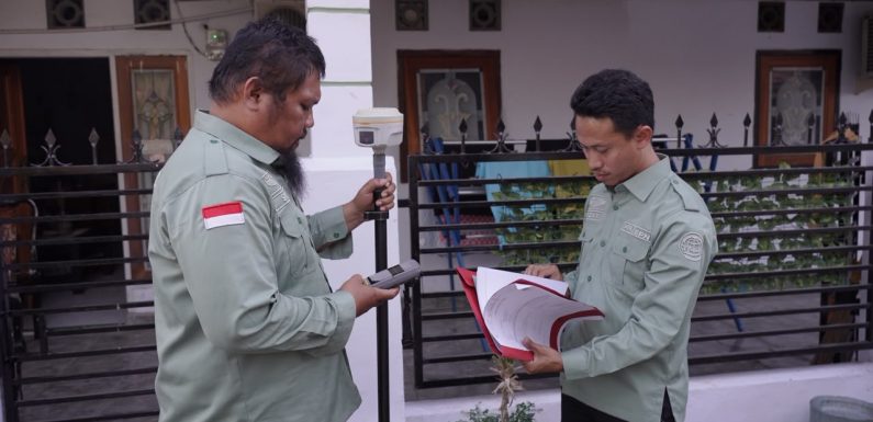 Hanya Menunggu 4 Hari, Layanan Pengukuran Pertanahan Lebih Terukur, Teratur, dan Pasti