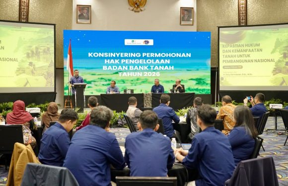 Konsinyering HPL Badan Bank Tanah, Wamen Ossy Ingatkan Soal Keseimbangan Kecepatan Layanan dan Kepastian Hukum