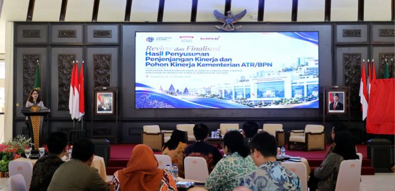 Kementerian ATR/BPN Finalisasi Penjenjangan Kinerja untuk Perkuat Manajemen Kinerja Organisasi